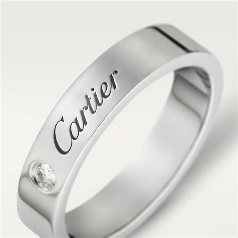 cartier platinum wedding ring